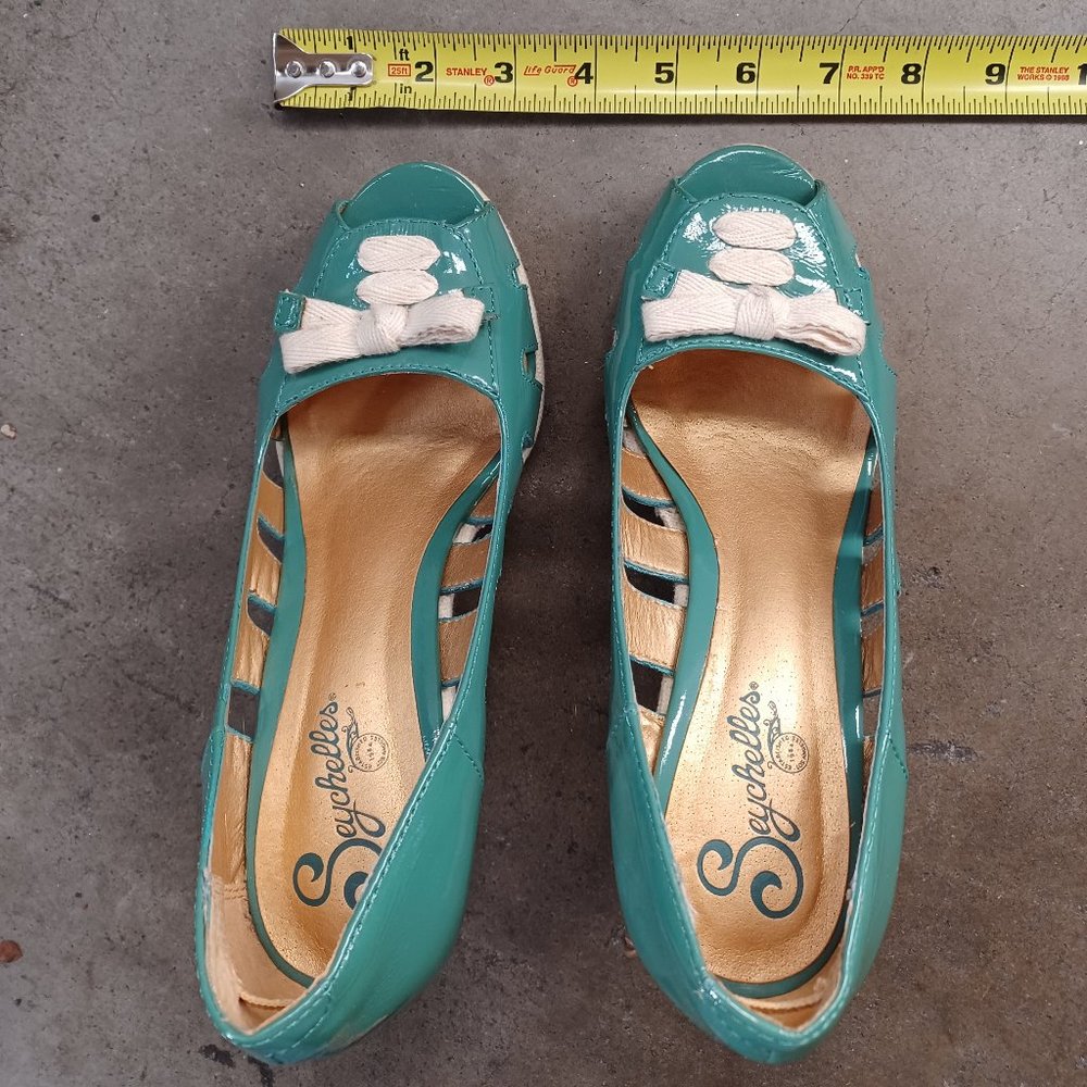 Seychelles Espadrille Wedge Heels Size 7 - Picture 3 of 7